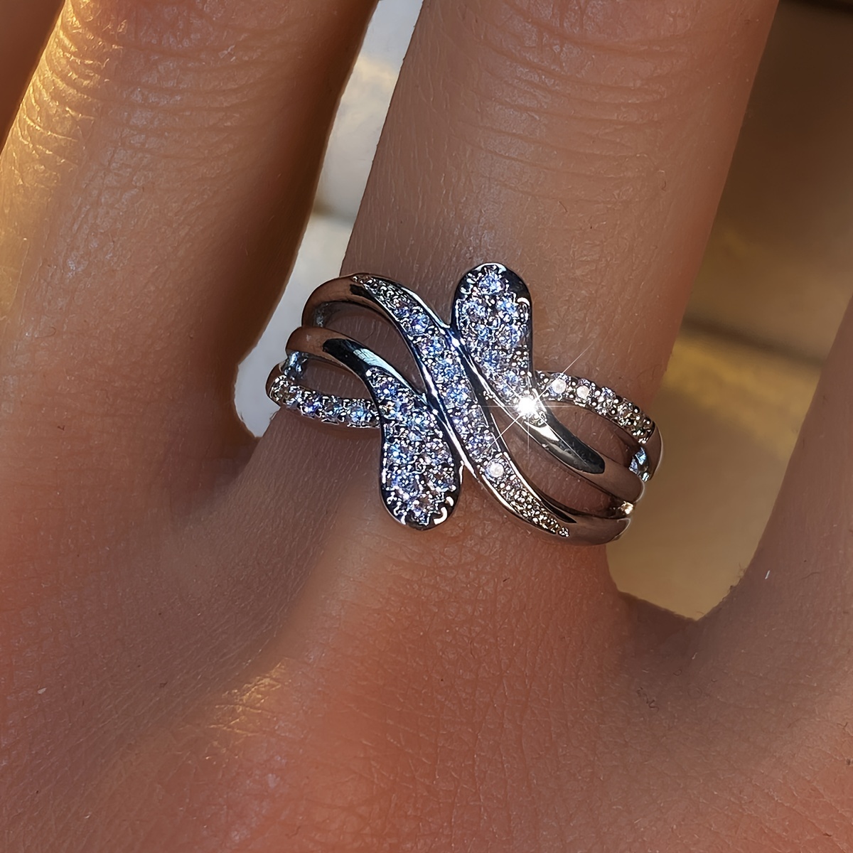 Stylish Ring with Aid for Women on the Go